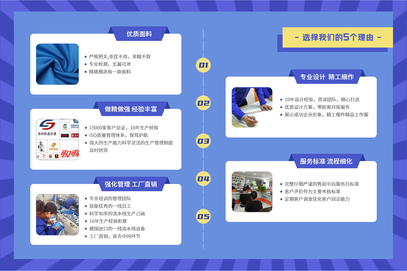选择密封工作服的5大理由